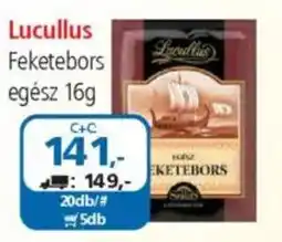 ÁRKLUB Lucullus feketebors egész ajánlat
