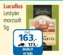 ÁRKLUB Lucullus lestyán morzsolt ajánlat