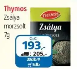 ÁRKLUB Thymos zsálya morzsolt ajánlat