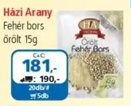 ÁRKLUB Házi arany fehér bors örölt ajánlat