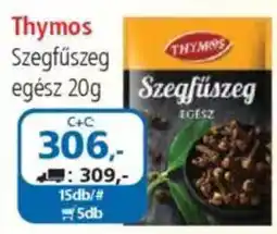 ÁRKLUB Thymos szegfűszeg egész ajánlat