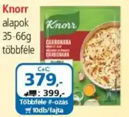 ÁRKLUB Knorr alapok ajánlat
