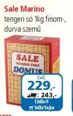 ÁRKLUB Sale marino tengeri só ajánlat