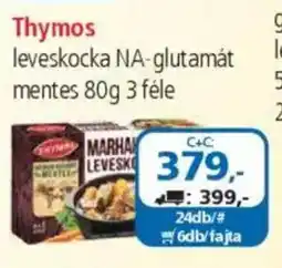 ÁRKLUB Thymos leveskocka na-glutamát mentes ajánlat