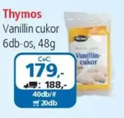 ÁRKLUB Thymos Vanillin cukor ajánlat
