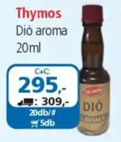 ÁRKLUB Thymos Dió aroma ajánlat