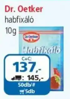 ÁRKLUB Dr. Oetker habfixáló ajánlat