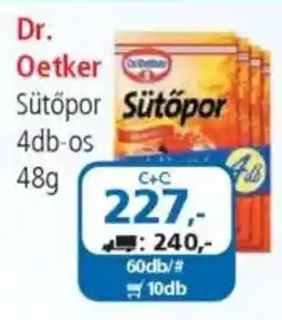 ÁRKLUB Dr. oetker sütőpor ajánlat