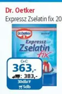 ÁRKLUB Dr. oetker expressz zselatin fix ajánlat