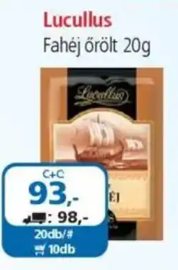 ÁRKLUB Lucullus fahéj őrölt ajánlat