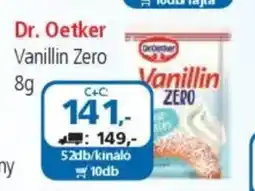 ÁRKLUB Dr. Oetker vanillin zero ajánlat