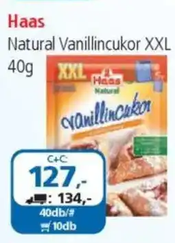 ÁRKLUB Haas natural vanillincukor xxl ajánlat
