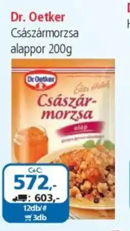 ÁRKLUB Dr. Oetker Császármorzsa alappor ajánlat