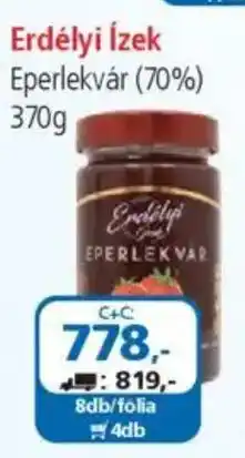 ÁRKLUB Erdélyi ĺzek Eperlekvár ajánlat