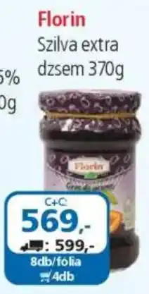 ÁRKLUB Florin szilva extra dzsem ajánlat