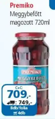 ÁRKLUB Premiko meggybefőtt magozott ajánlat