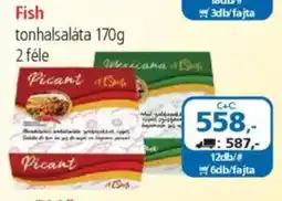 ÁRKLUB Fish tonhalsaláta ajánlat