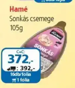 ÁRKLUB Hamé Sonkás csemege ajánlat