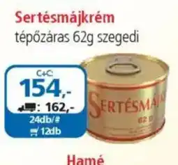 ÁRKLUB Sertésmájkrém tépőzáras ajánlat