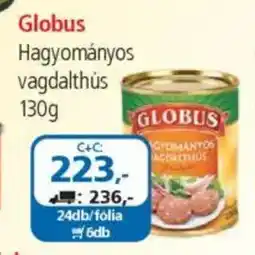 ÁRKLUB Globus hagyományos vagdalthús ajánlat