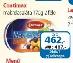 ÁRKLUB Contimax makrélasaláta ajánlat