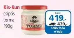 ÁRKLUB Kis-Kun csípős torma ajánlat