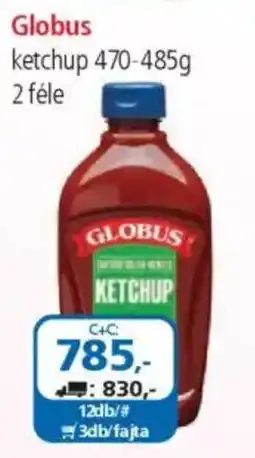 ÁRKLUB Globus ketchup ajánlat