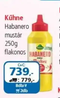 ÁRKLUB Kühne Habanero mustár ajánlat