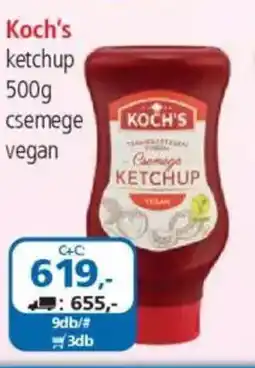 ÁRKLUB Koch's ketchup ajánlat
