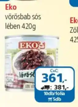 ÁRKLUB Eko vörösbab sós lében ajánlat