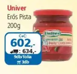 ÁRKLUB Univer Erős Pista ajánlat
