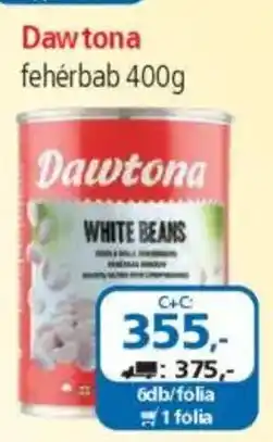 ÁRKLUB Dawtona fehérbab ajánlat