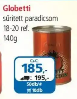 ÁRKLUB Globetti sűrített paradicsom ajánlat