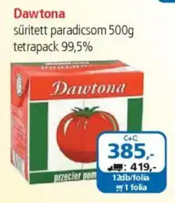ÁRKLUB Dawtona sűrített paradicsom ajánlat