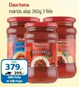 ÁRKLUB Dawtona mártás alap ajánlat