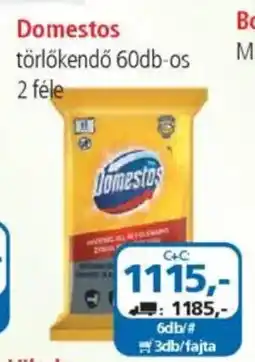 ÁRKLUB Domestos törlőkendő ajánlat