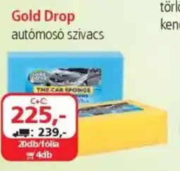 ÁRKLUB Gold drop autómosó szivacs ajánlat