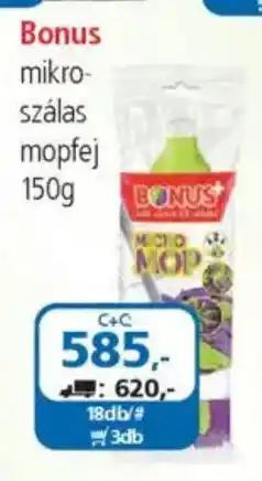 ÁRKLUB Bonus mikro- szálas mopfej ajánlat
