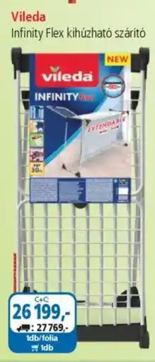 ÁRKLUB Vileda infinity flex kihúzható szárító ajánlat