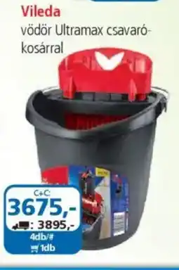 ÁRKLUB Vileda vödör ultramax csavaró- kosárral ajánlat