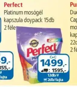 ÁRKLUB Perfect Platinum mosógél kapszula doypack ajánlat