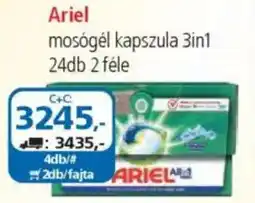 ÁRKLUB Ariel mosógél kapszula ajánlat
