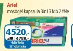 ÁRKLUB Ariel mosógél kapszula ajánlat
