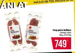 Coop Coop páros kolbász ajánlat