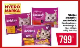 Coop Whiskas alutasakos macskaeledel ajánlat