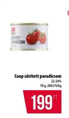 Coop Coop sűrített paradicsom ajánlat