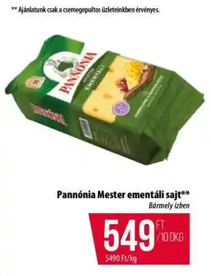 Coop Pannónia Mester Ementáli Sajt ajánlat