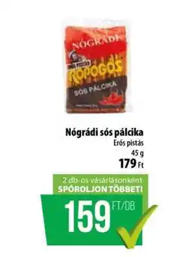 Coop Nógrádi sós pálcika ajánlat