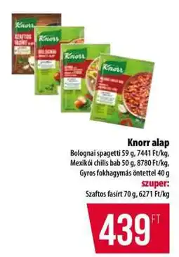 Coop Knorr alap ajánlat