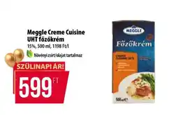 Coop Meggle Creme Cuisine UHT főzőkrém ajánlat